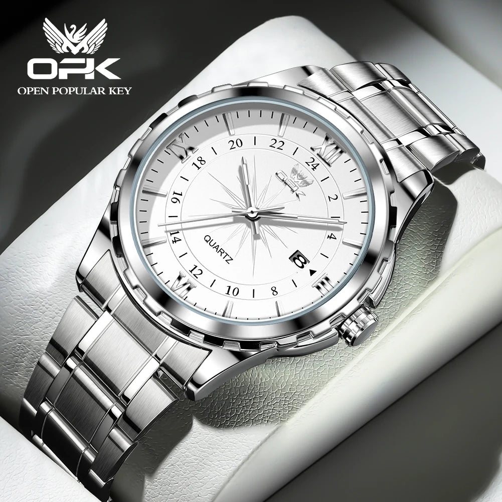 Orvexiz | OPK Reloj Cuarzo Doble Calendario