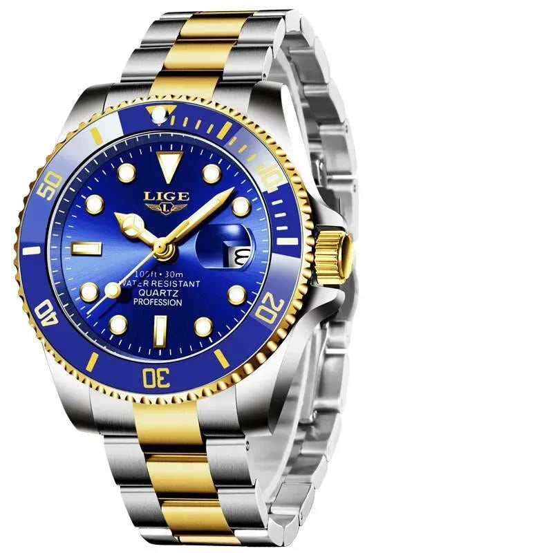 Orvexiz | LIGE Reloj Cuarzo Lujo