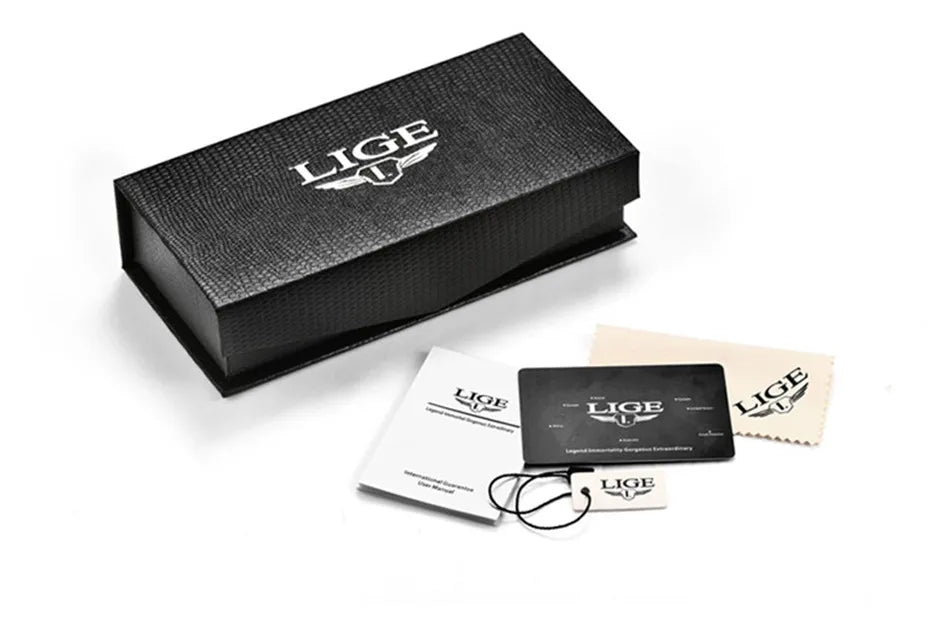 Orvexiz | LIGE Reloj Cuarzo Lujo