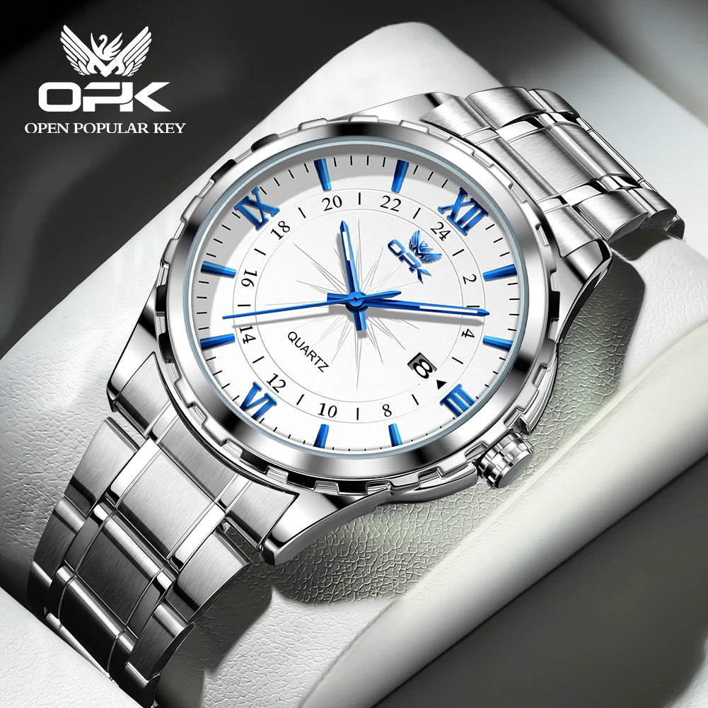 Orvexiz | OPK Reloj Cuarzo Doble Calendario