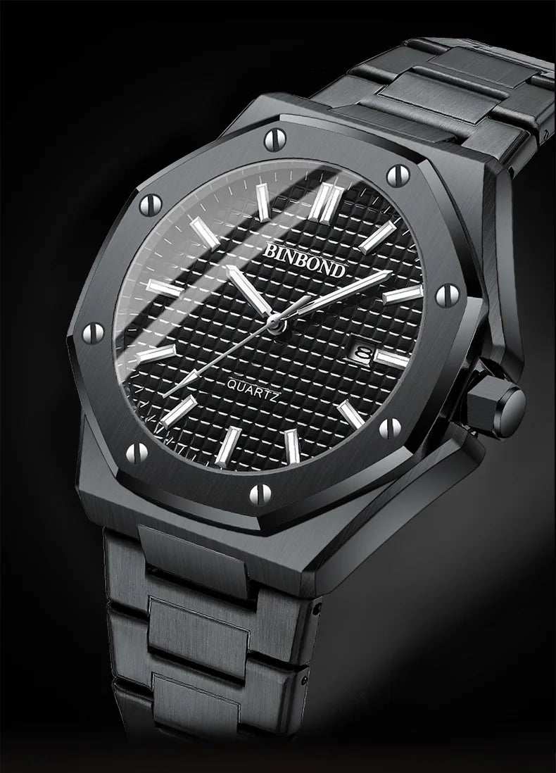 Orvexiz | Binbond Reloj Cuarzo Lujo