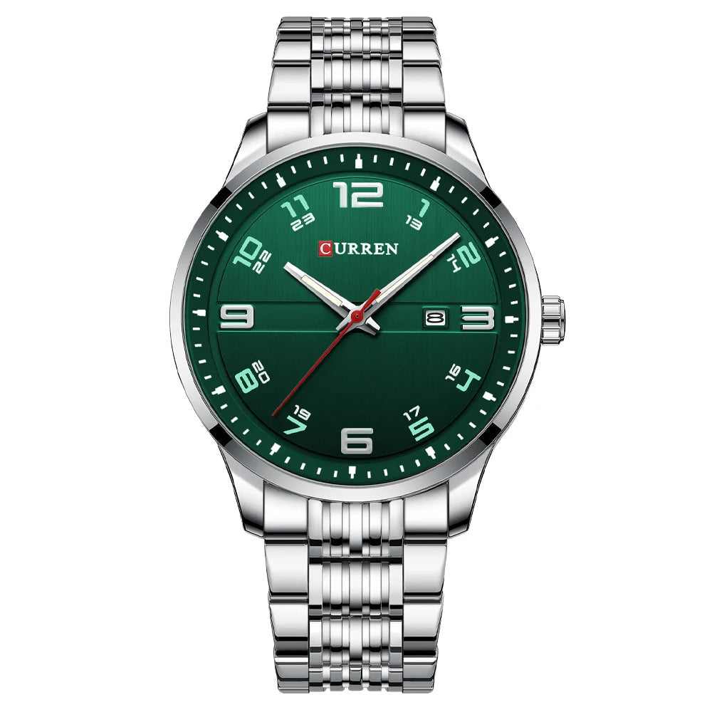 Orvexiz | Curren Reloj Cuarzo Lujo Casual