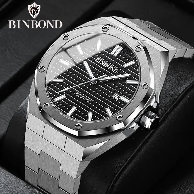 Orvexiz | Binbond Reloj Cuarzo Lujo