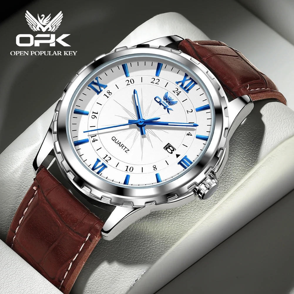 Orvexiz | OPK Reloj Cuarzo Doble Calendario