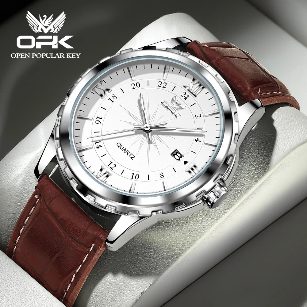 Orvexiz | OPK Reloj Cuarzo Doble Calendario
