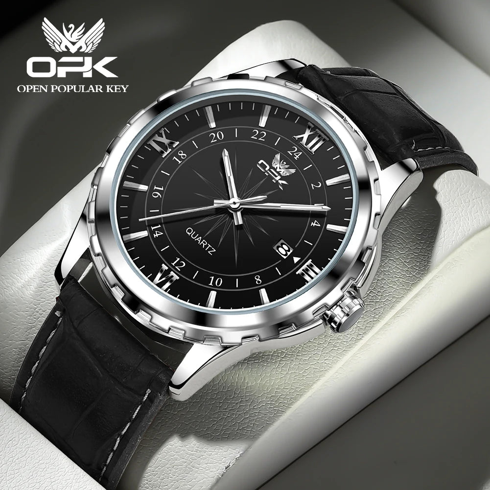 Orvexiz | OPK Reloj Cuarzo Doble Calendario