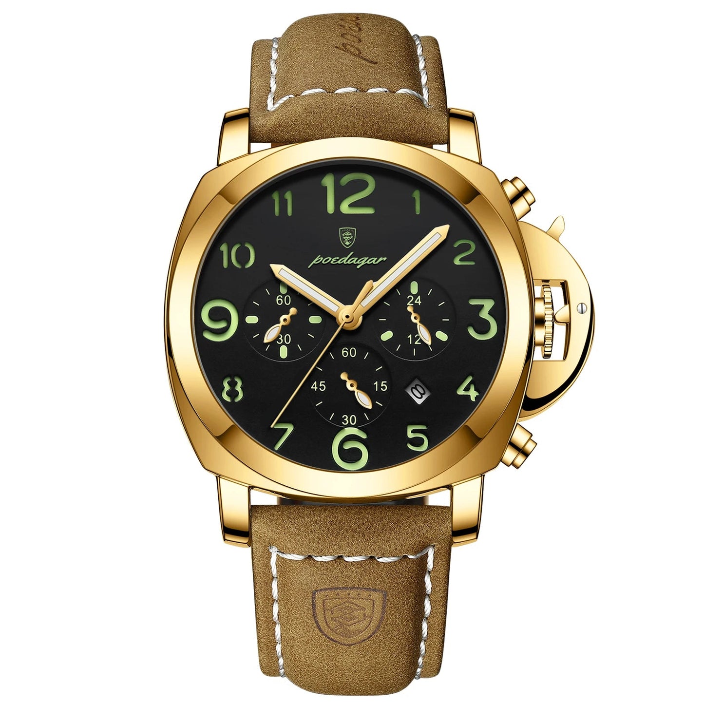 Orvexiz | POEDAGAR 859 Reloj Cuero