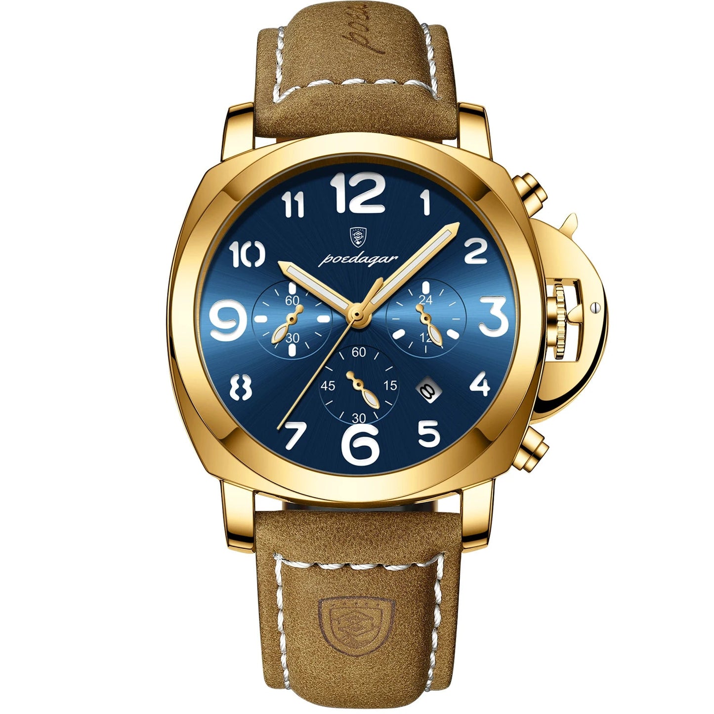 Orvexiz | POEDAGAR 859 Reloj Cuero