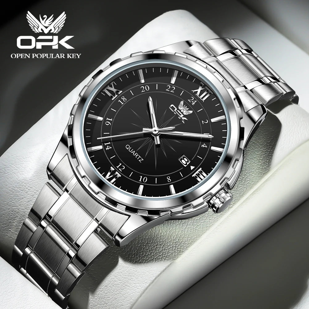 Orvexiz | OPK Reloj Cuarzo Doble Calendario