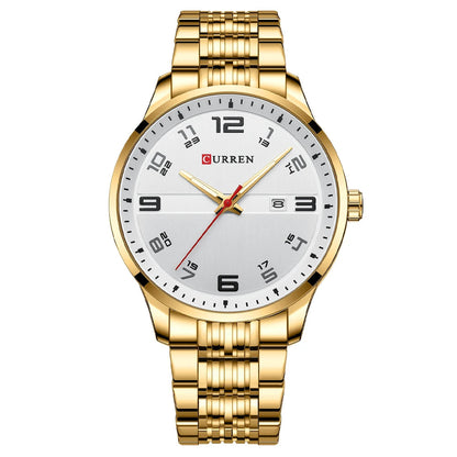 Orvexiz | Curren Reloj Cuarzo Lujo Casual