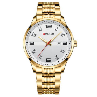 Orvexiz | Curren Reloj Cuarzo Lujo Casual